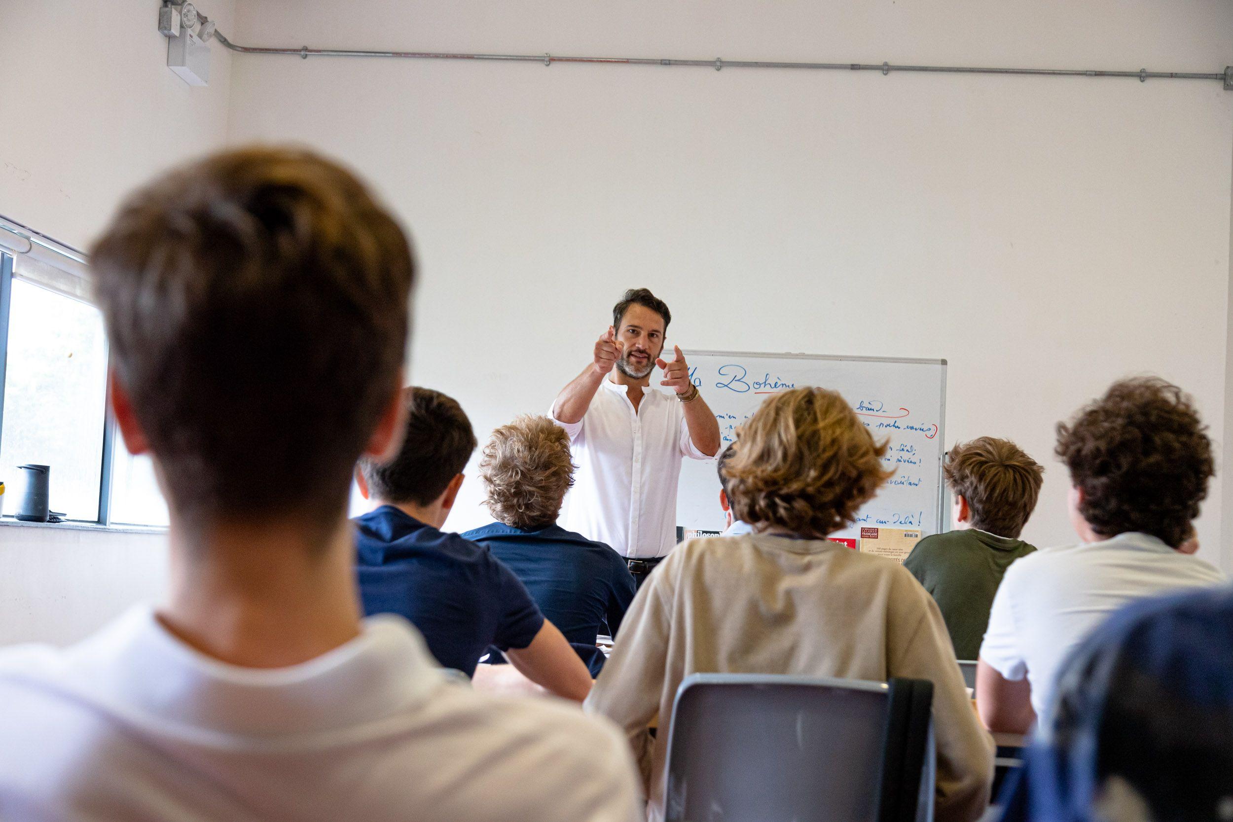 Éleves en classe