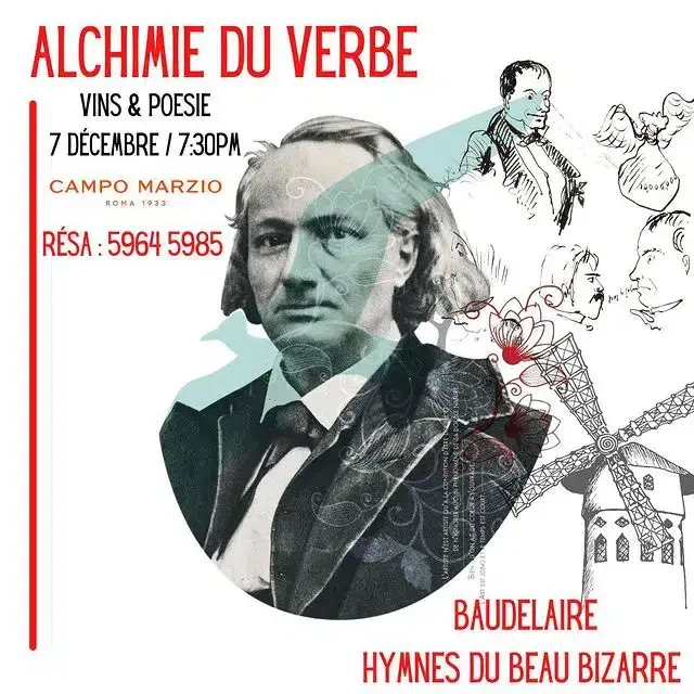 🍷Alchimie du Verbe 🥂 Baudelaire et ses Fleurs du Mal - FULL EVENT